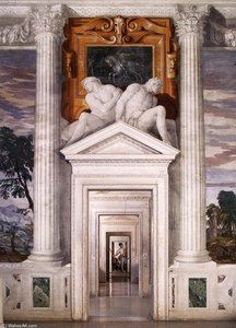 View From The Sala Dell'olimpo, Facing East — Paolo Veronese