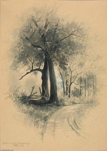 Sketch Made 45 Years Ago — George Elbert Burr