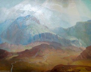 Hardknott Fell from Upper Eskdale