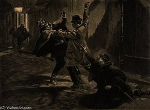 Etievant, the Anarchist commits the stabbing