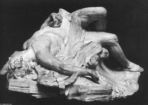The Dead Icarus — Paul Ambroise Slodtz
