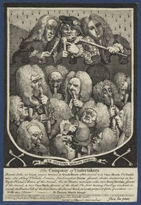 The Company Of Undertakers — William Hogarth, Baroque
