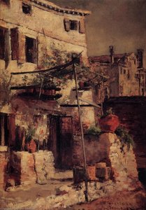 A Venetian Scene — John Henry Twachtman, Impressionist