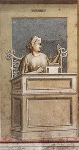 No. 40 The Seven Virtues: Prudence — Giotto Di Bondone, Proto-renaissance
