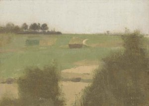 Landscape At Fosset — フェルナン・クノップフ