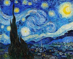 Звездана Ноћ (њујорк, Музеј Модерне Уметности) — Vincent Van Gog, Post-impressionism
