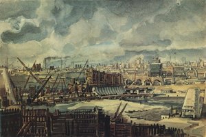 The Industrial Building — Konstantin Fyodorovich Bogaevsky
