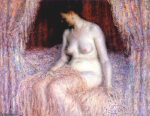 Seated Nude — Frederick Carl Frieseke