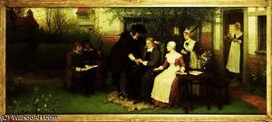 Andrew Marvell visiting his Friend John Milton