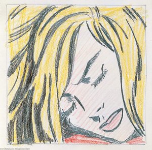 Sleeping Girl — Roy Lichtenstein, Pop Art