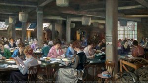 The Postal Censorship, Strand House Censoring Letters To And From Enemy Prisoners Of War Colonel Creagh, Censor, And Mr A. O. T. Bennett, Deputy Assistant Censor — Alexander Joshua Caleb Bryce