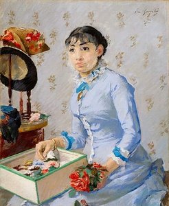 The Milliner — Eva Gonzalès