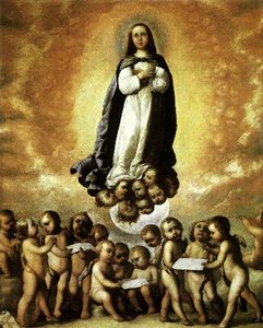 Inmaculada Concepción 1 — Francisco De Zurbarán, Baroque Religious Painting