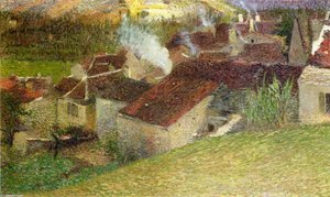 The Center Of La Bastide Du Vert — Henri Jean Guillaume Martin