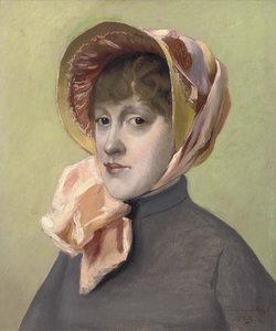 Portrait Of A Girl — Jacques-émile Blanche
