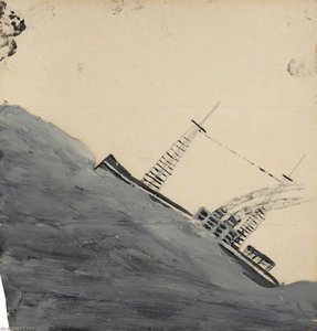 Motor Vessel Mounting A Wave — Alfred Wallis, Coastal Modernism