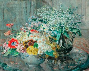 Lilies of the Valley and Polyanthus