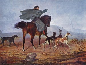 Riding To The Hunt — Franz Krüger