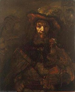 Riddaren Med Falken, Gbg Konstmuseum — Rembrandt Van Rijn, Dutch Golden Age