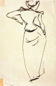Mujer De Espaldas — Albert Marquet