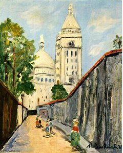 Basilica — Maurice Utrillo