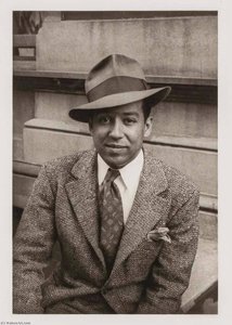 Langston Hughes, From The Portfolio O Write My Name American Portraits, Harlem Heroes — Carl Van Vechten