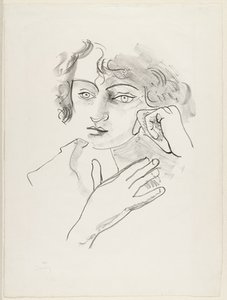 Head Of A Woman From The Portfolio Metamorphoses — André Derain