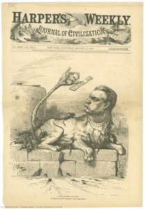 A Tail Praising It’s Head — Thomas Nast