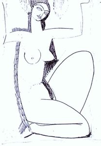 Untitled (2323) — Amedeo Clemente Modigliani