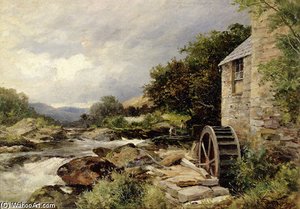 The Mill On The Llugwy — David Bates