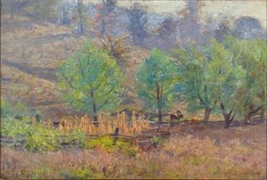 Willows In Autumn — Theodore Clement Steele