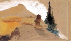 Sand In The Canyon — Thomas Moran