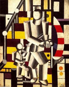 The Staircase2 — Fernand Léger, Geometric Abstraction