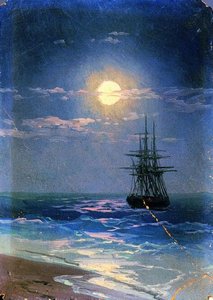 Sea At Night — Ivan Konstantinovich Aivazovsky