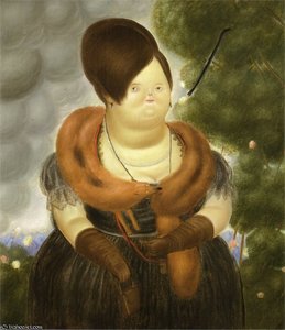 La First Lady — Fernando Botero