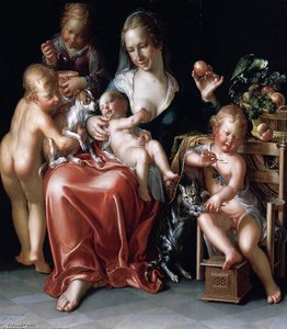 Charity — Joachim Anthonisz Wtewael