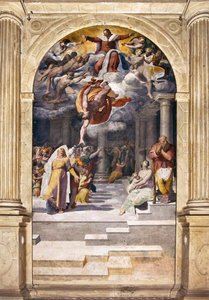 Annunciation Of The Birth Of John The Baptist — Pellegrino Tibaldi