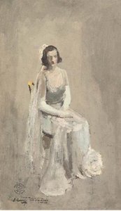 Lady Patricia Moore, Study — Sir John Lavery
