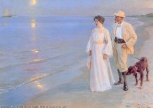 Tarde De Verano En Skagen — Peder Severin Kroyer