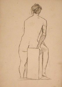 Male Academy Figure 3 — John Ottis Adams