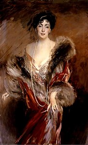Portrait Of Madame Josephina A. De Errazuriz — Giovanni Boldini