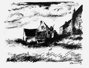 The Potiniere Has Rueil — Maurice De Vlaminck