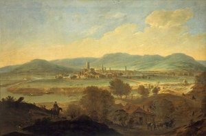 View of Gloucester from the North West