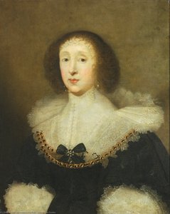 Portrait Of Carew Gorges, Wife Of John Crewe — Cornelius Der Ältere Jonson Van Ceulen