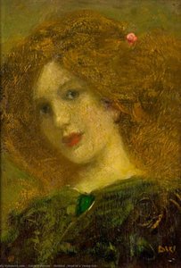 Untitled (head Of A Young Girl) — David Waterson