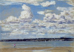 An Estuary In Brittany — Eugène Louis Boudin