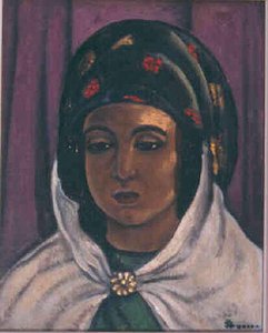Jeune fille arabe au turban