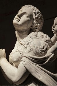 Magdalene Carried By Angels, Detail — Giovan Angelo Marini, Also Known As De Marinis Or The Siciliano
