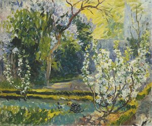 The Garden In Spring — Henri Lebasque