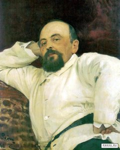 Portrait Of Savva Mamontov — Ilya Yefimovich Repin